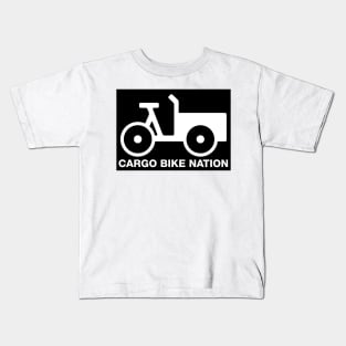 Cargo Bike Nation - Three-wheeler Kids T-Shirt